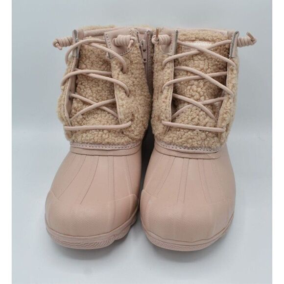 Sperry Top Sider Womens Size 9 Syren Gulf Sherpa Rose All Weather Duck Boots - Picture 7 of 11